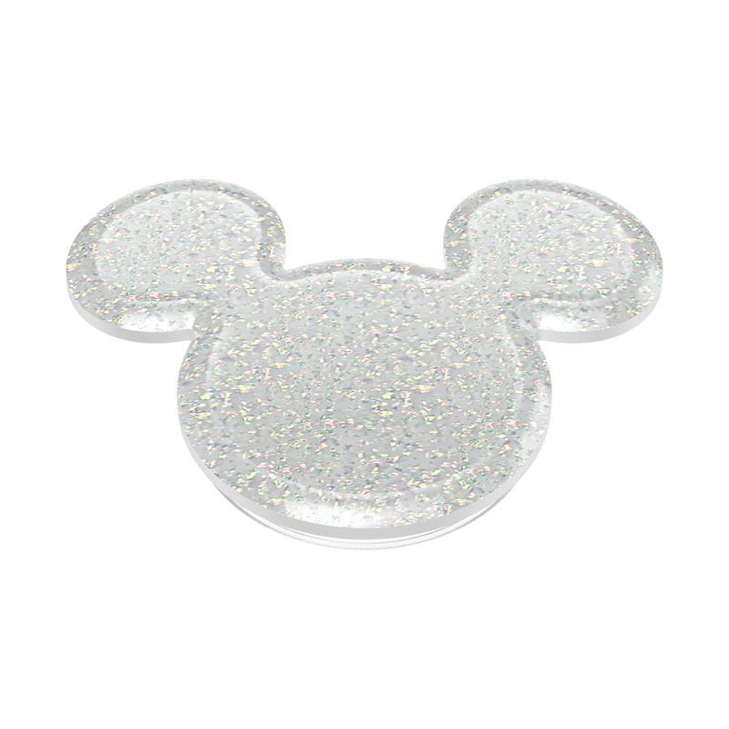 Earridescent White Glitter Mickey Mouse image number 3